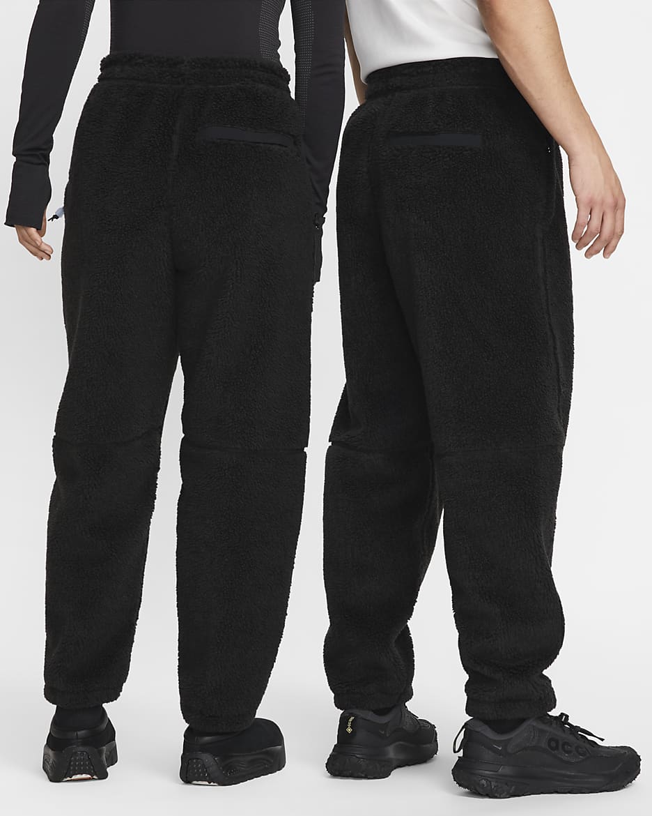 NIKE ACG シェルパフリースパーカーパンツブラック